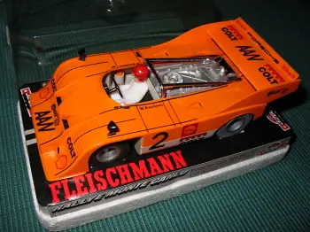 Fleischmann Porsche Can-Am schwarze Spiegel Rallye Monte Carlo