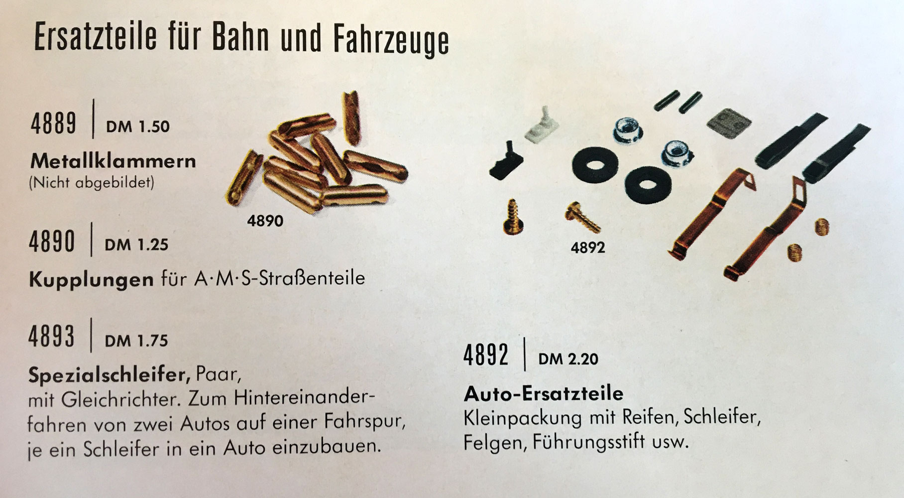 Bild von Faller AMS Ersatzteilen