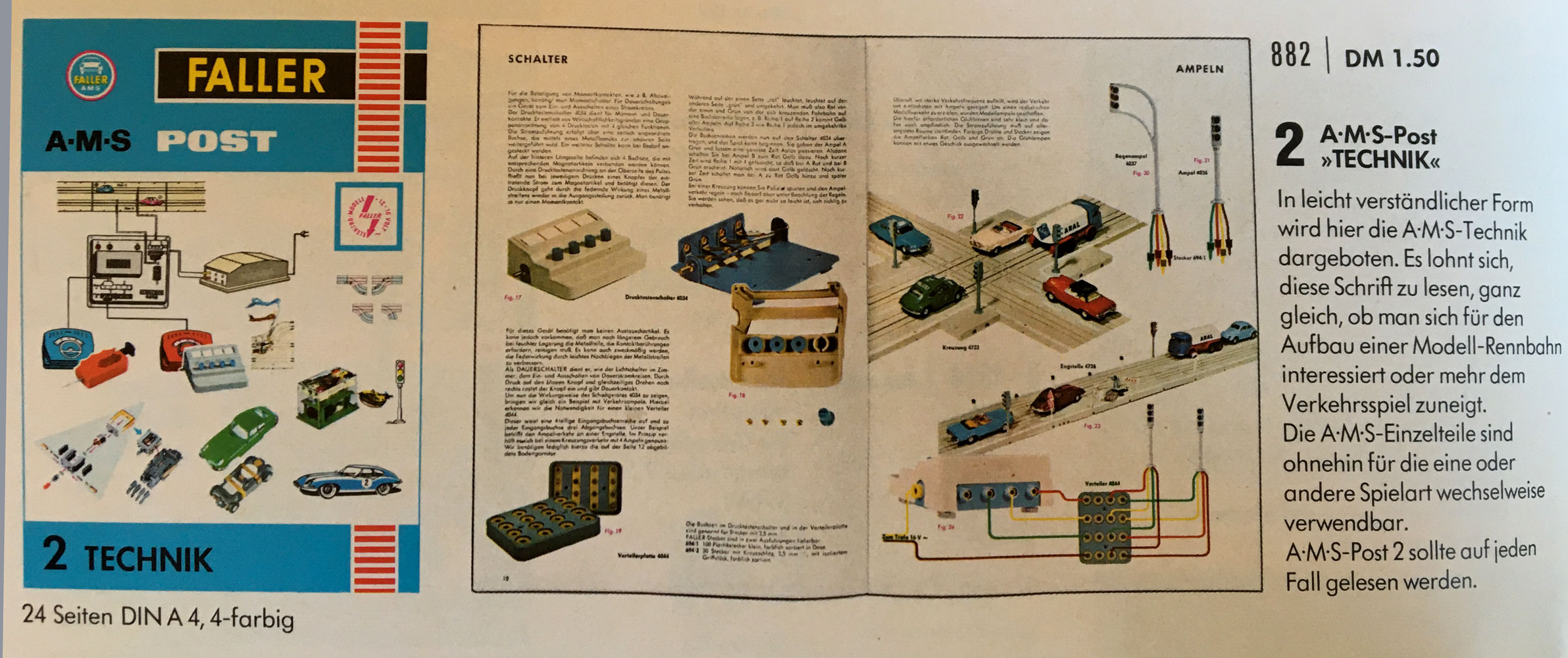 Titelblatt der Faller AMS Post 2