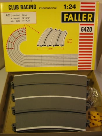 Faller Autorennbahn Kurve 3