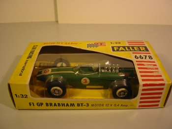 Faller Club Racing 6678 F1 GP Brabham BT-3 grün mit OVP