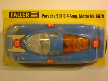 Faller Club Racing 6679 Porsche 907 blau mit 0,4 Amp