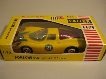 Faller Club Racing 6679 Porsche 907 gelb
