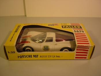 Faller Club Racing 6679 Porsche 907 weiss mit 0,4 Amp