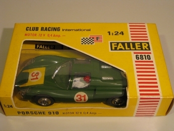 Faller Porsche 910 grün Decalvariante