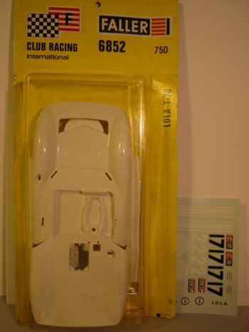 Faller Club Racing 6852 Lola T70 Ersatzkarosse