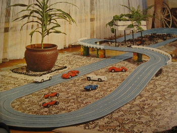 Faller Katalog von 1967 mit blauen Ford GT40