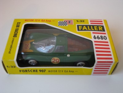 Slotcar Porsche 907 grün