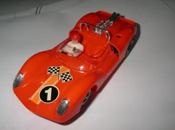 Fleischmann Auto Rallye oranger Lotus 40 Nr. 1