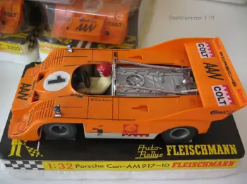 Fleischmann Porsche Can-Am Orange Startnummer 1