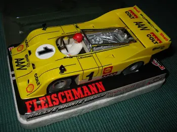 Fleischmann Porsche Can-Am schwarze Spiegel Rallye Monte Carlo