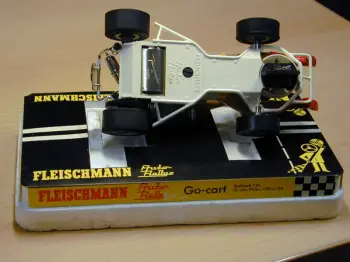 Fleischmann Go-Cart Blonde Frau