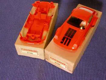 Fleischmann Porsche 911 orange Ersatzkarosserie
