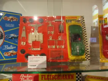 Fleischmann Auto Rallye race modell Museum Schwabach