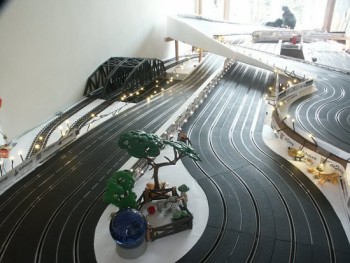 Slotcarbahn Eisenbahn