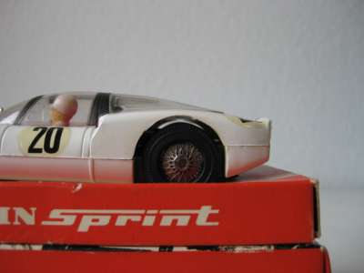 Märklin Sprint Porsche C6 Radkästen offen