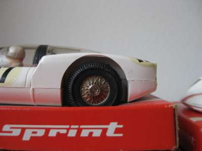 Märklin Sprint Porsche C6 Radkästen zu