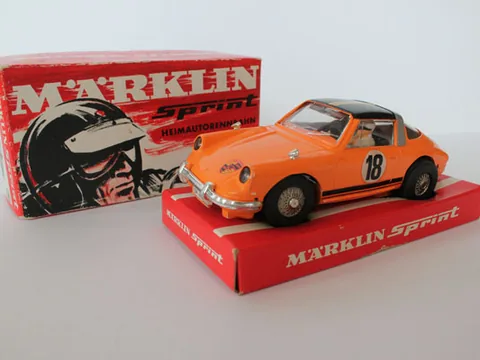 Märklin Sprint 1310 Porsche 911 Targa, orange (auch rot, ocker)